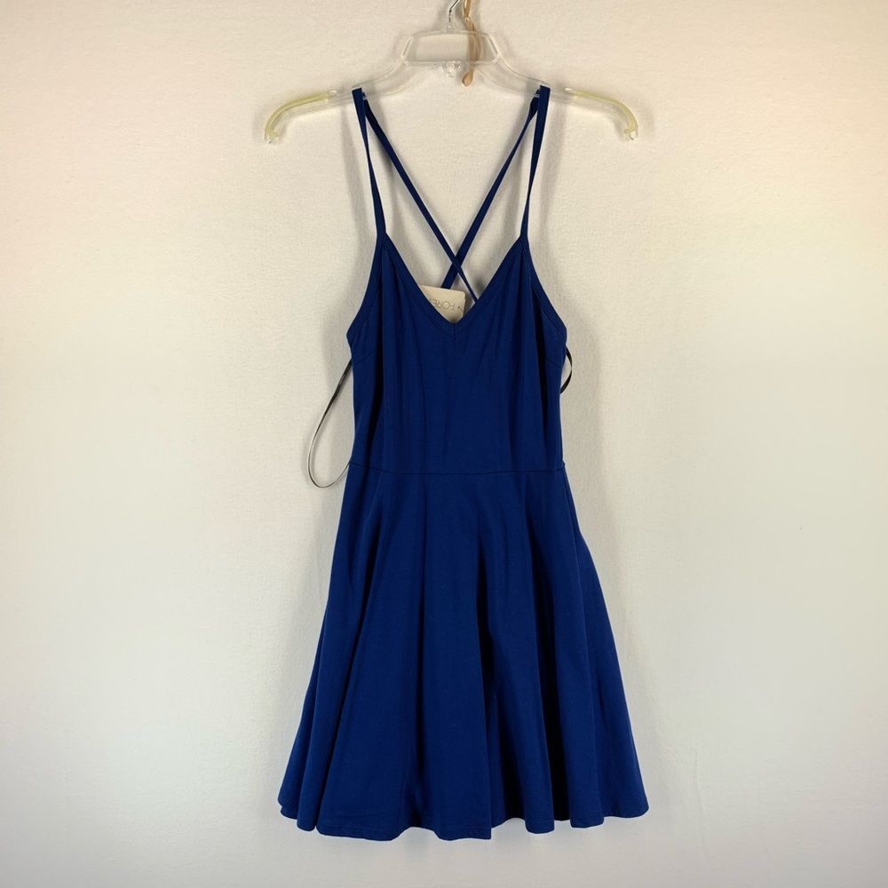 forever 21 dress mini size S Indigo Blue